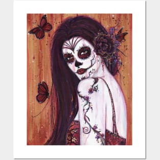 Day of the dead  Ranata By Renee Lavoie Posters and Art